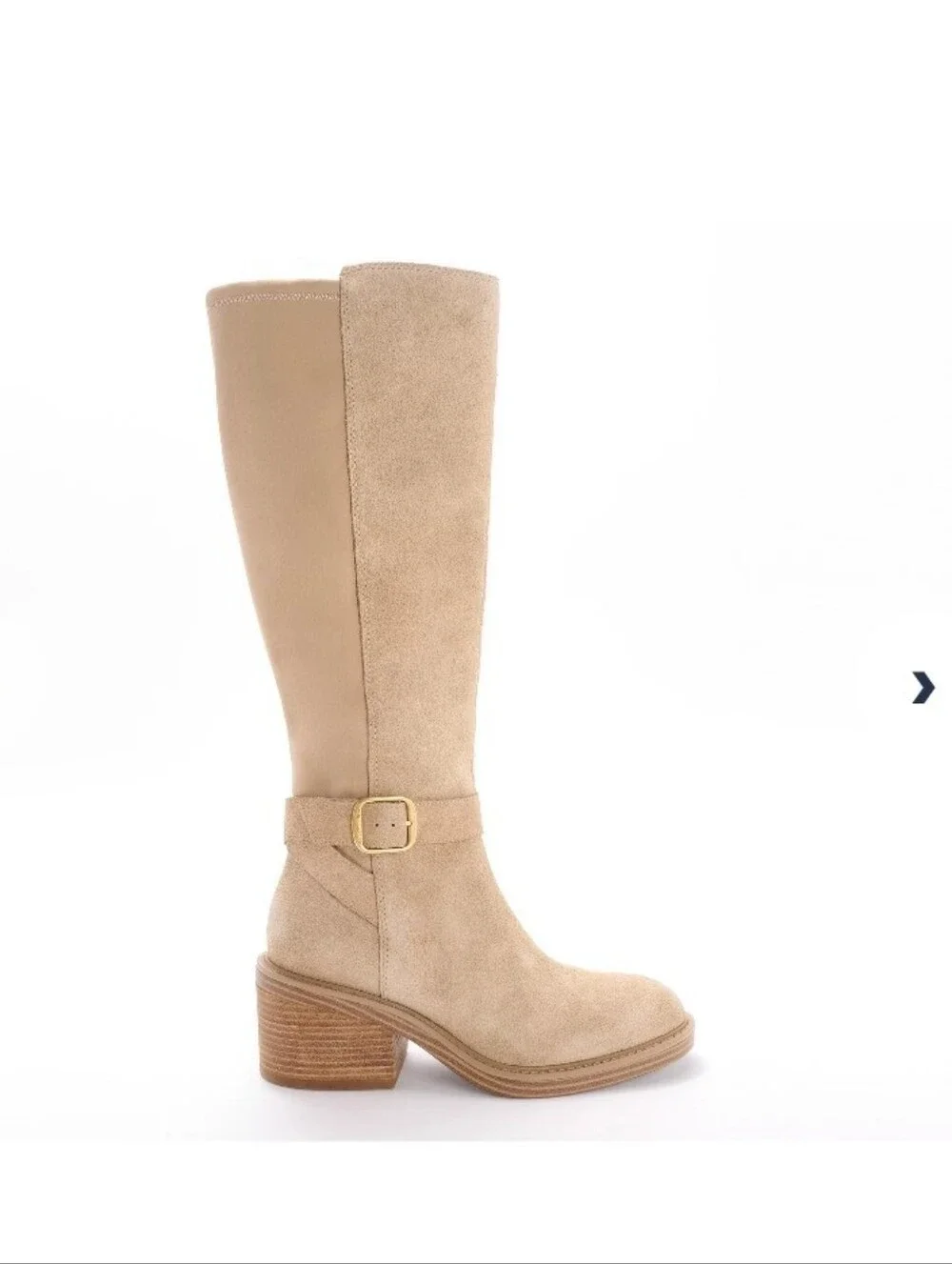 NWT Vince Camuto Leather Suede Medium Shaft Tall Boots - Vianah